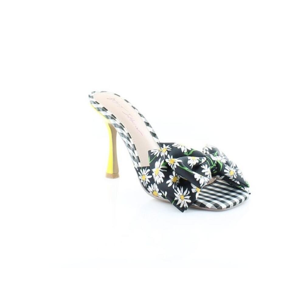 Betsey Johnson Skyee Daisy Slide Sandals New in Box Size 7.5 Heels - Picture 4 of 11
